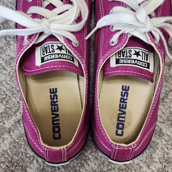 Converse women's Chuck Taylor All Star low tops purple size 7 - Picture 8 of 10